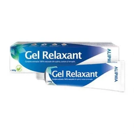 Gel relaxant Aliphia cu spanz, 60 g, Exhelios — preț și oferte