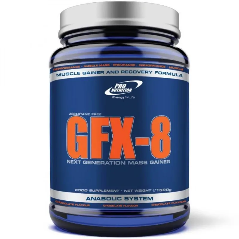 GFX-8 cu aroma de zmeura, 1500 g, Pro Nutrition — preț și oferte