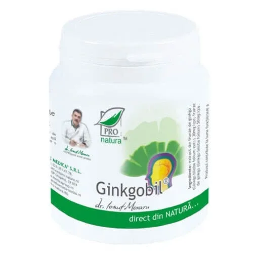 Ginkgobil, 250 capsule, Pro Natura — preț și oferte