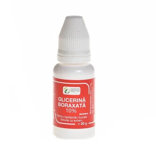 Glicerina boraxata 10%, 20 g, Adya Adya GreenPharma — preț și oferte