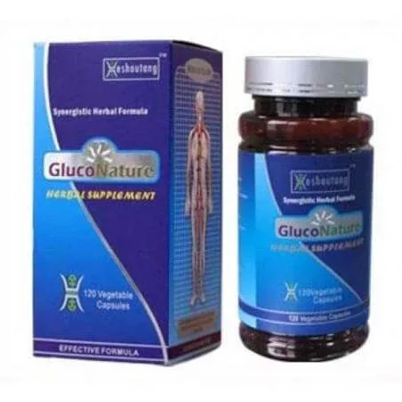 GlucoNature, 60 cpsule, Qingdao Heshoutang — preț și oferte