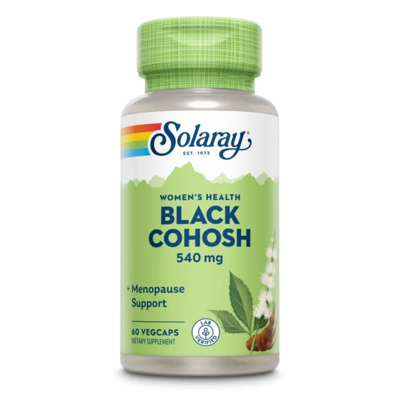 Black Cohosh 540mg Solaray, 60 capsule, Secom SOLARAY SUA — preț și oferte