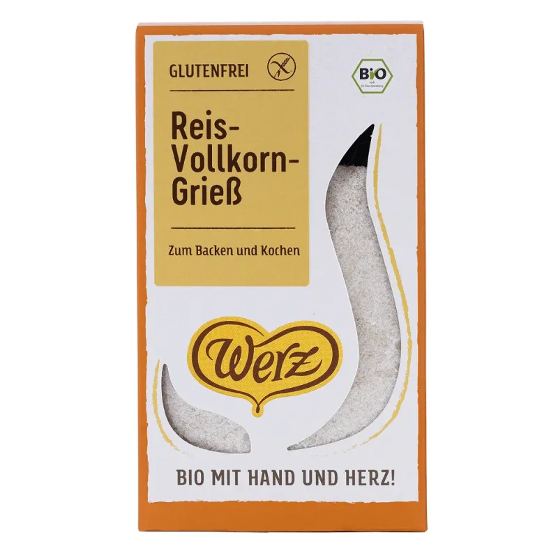 Gris din orez fara gluten Eco, 250 g, Werz — preț și oferte