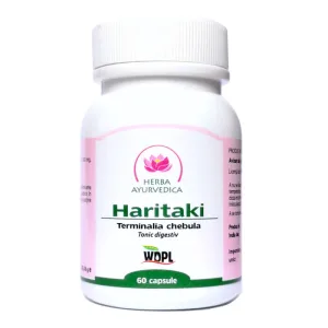Haritaki, 60 capsule, Herba Ayurvedica