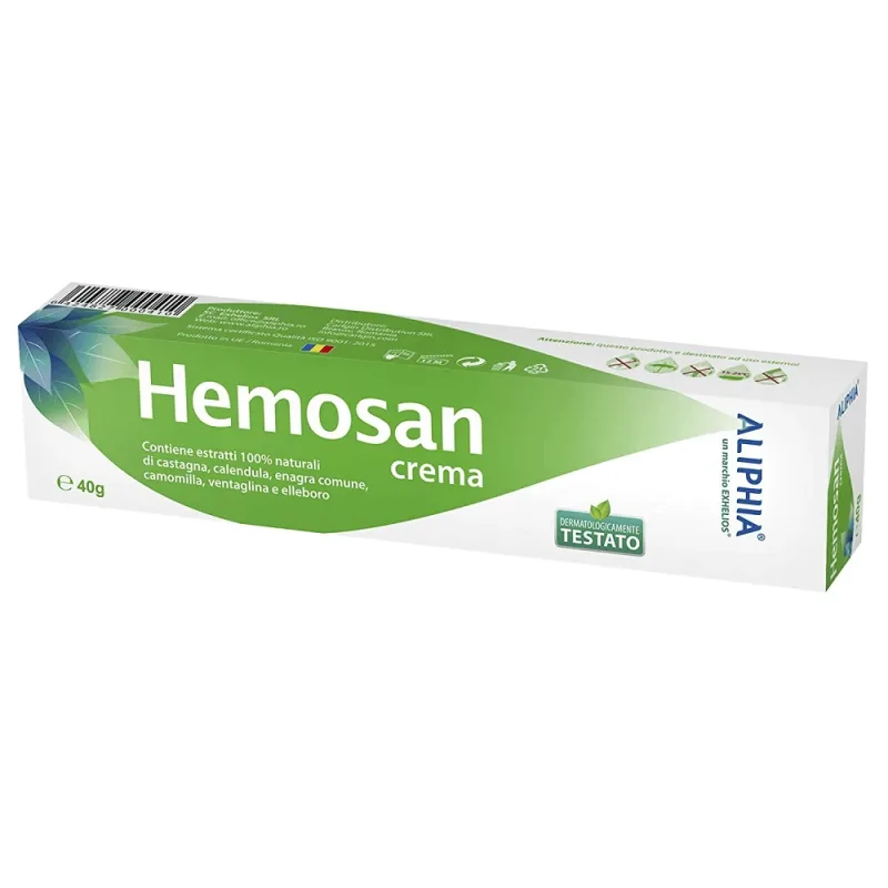 Hemosan crema Aliphia pentru zone inflamate, 40 g, Exhelios — preț și oferte