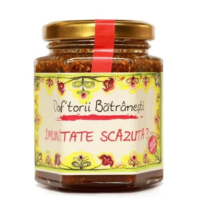 Imunitate scăzută - Doftorii Bătrânești, 200 g, Prisaca Transilvania — preț și oferte