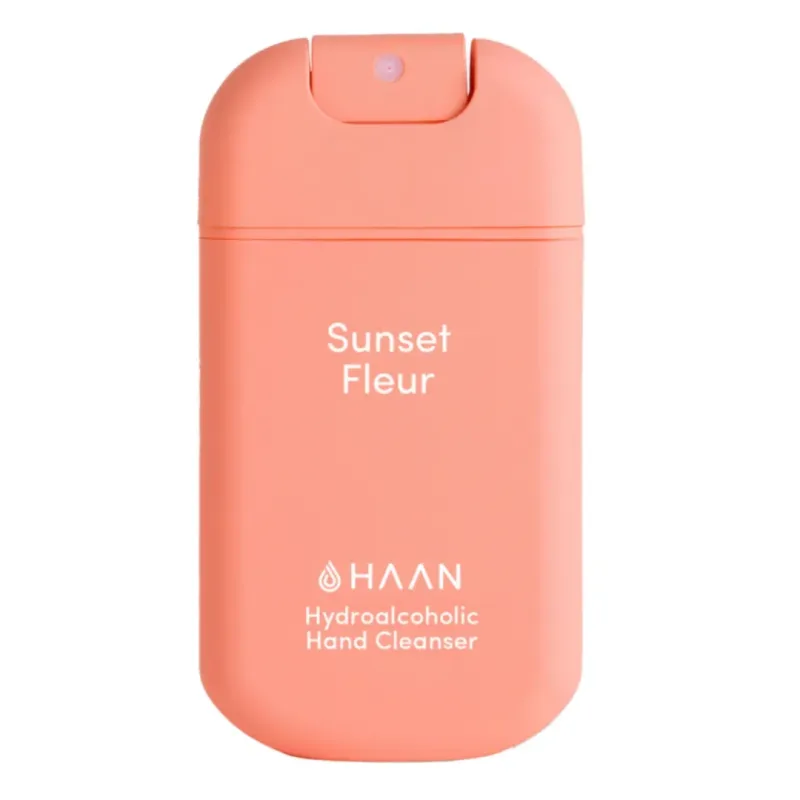 Gel igienizant pentru maini Sunset Fleur, 30ml, Haan — preț și oferte