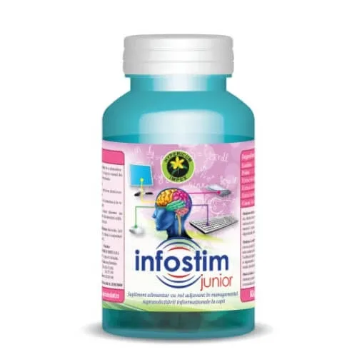 Infostim Junior, 60 capsule, Hypericum — preț și oferte