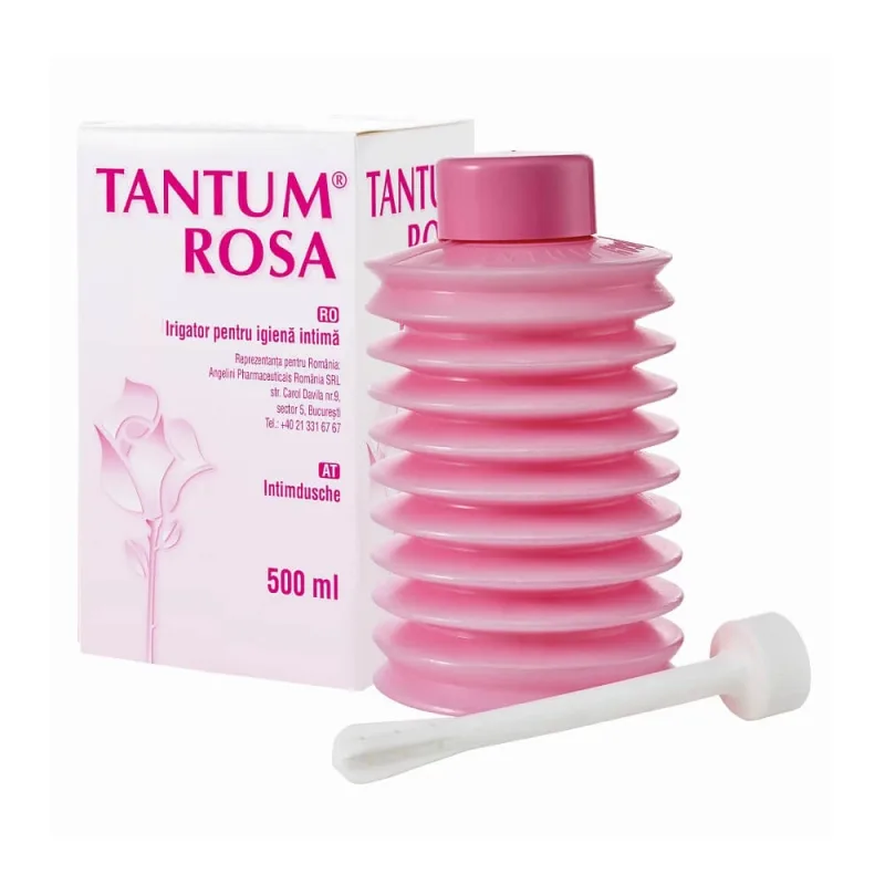 Irigator pentru igiena intimă Tantum Rosa, 500 ml, Csc Pharmaceuticals — preț și oferte