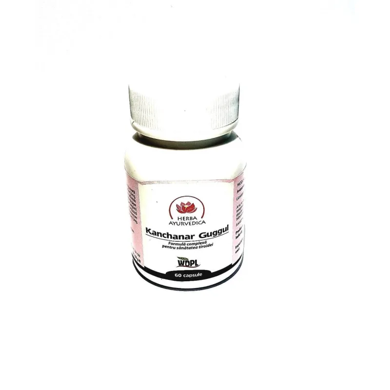 Kanchanar Guggul, 60 capsule, Herba Ayurvedica — preț și oferte