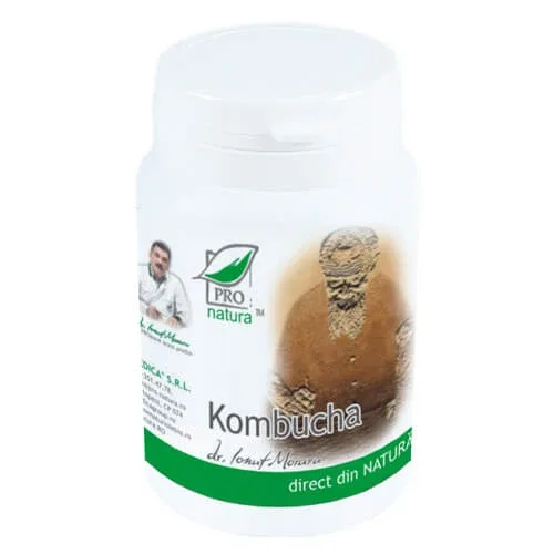 Kombucha, 60 capsule, Pro Natura — preț și oferte
