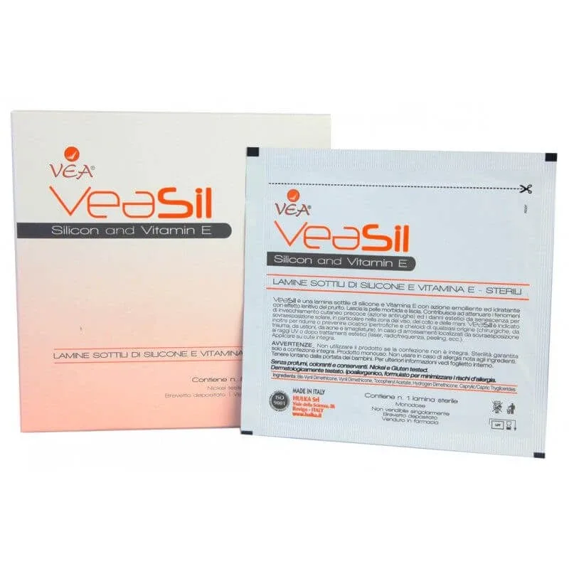 VEA Sil Lamina sterila de silicon imbogatita cu vitamina E, 8 bucati, Hulka — preț și oferte