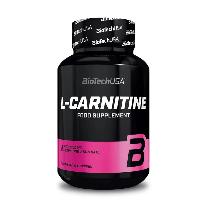 L-Carnitine 1000 mg, 30 tablete, BioTech USA — preț și oferte