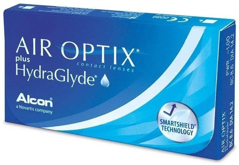 Lentile de contact -1.25 Air Optix HydraGlyde, 6 bucati, Alcon — preț și oferte