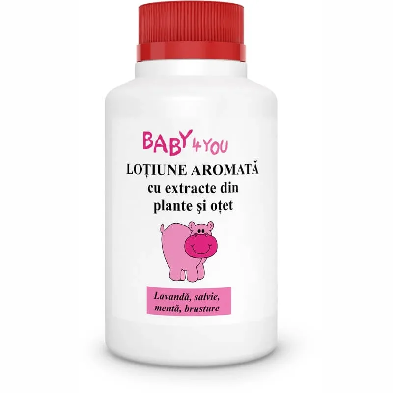 Lotiune aromata cu extracte din plante si otet Baby 4 You, 100 ml, Tis Farmaceutic Tis Famaceutic — preț și oferte