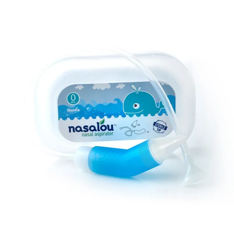 Kit aspirator nazal, aspirator + 2 rezerve, Nasalou DREAVIA PHARMA — preț și oferte