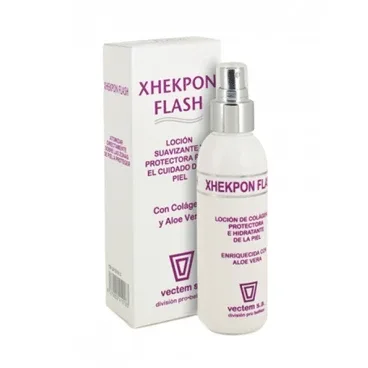 Lotiune decongestionanta cu colagen si aloe vera Xhekpon Flash, 150 ml, Vectem — preț și oferte