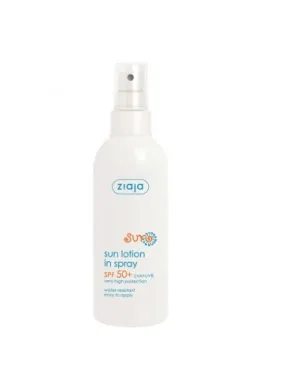 Lotiune spray rezistenta la apa SPF 50, 170 ml, Ziaja