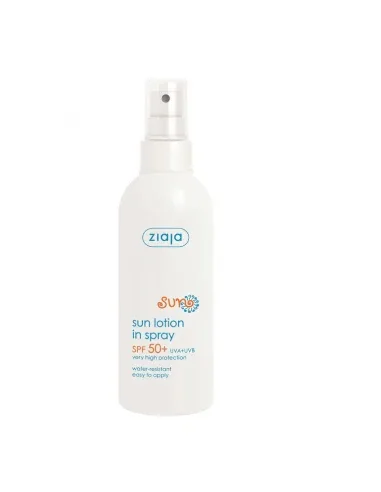 Lotiune spray rezistenta la apa SPF 50, 170 ml, Ziaja — preț și oferte