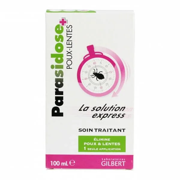 Lotiune tratament paduchi si lindini Parasidose Expres, 100ml, Gilbert — preț și oferte