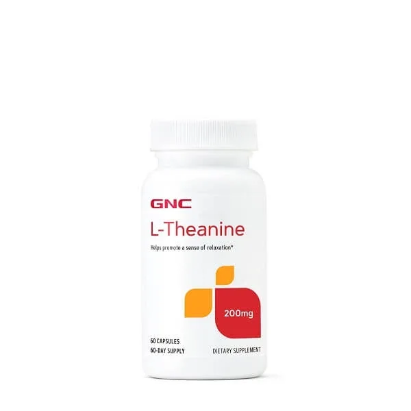 L-Theanine 200 Mg (128713), 60 capsule, GNC — preț și oferte