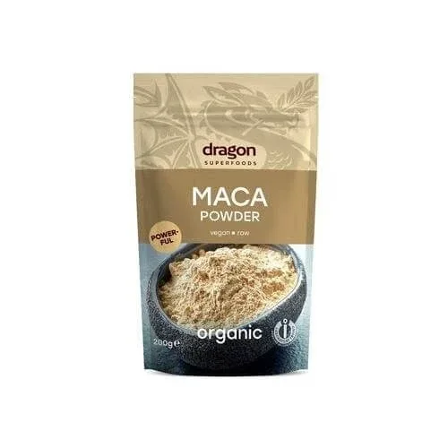 Maca pulbere organica Eco, 200 g, Dragon Superfoods — preț și oferte