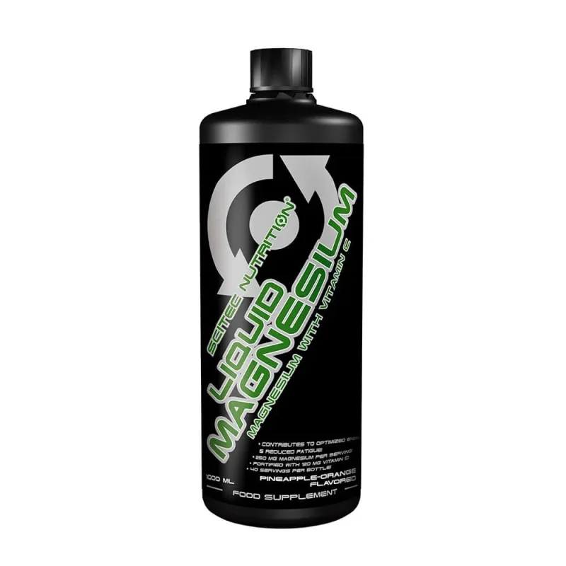 Magnesium Liquid cu Vitamina C, 1000 ml, Scitec Nutrition — preț și oferte