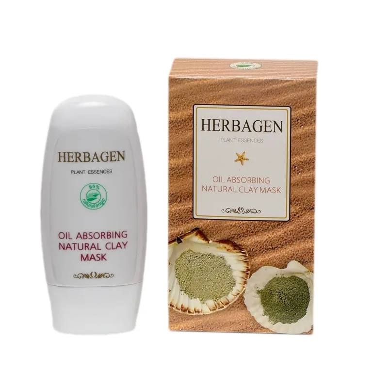 Masca antiseboree cu argila, 50 g, Herbagen — preț și oferte