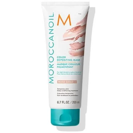 Mască de păr nuanțatoare Rose Gold, 200 ml, Moroccanoil — preț și oferte