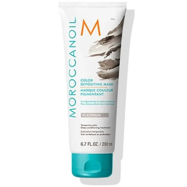 Masca de par nuantatoare Platinum, 200 ml, Moroccanoil — preț și oferte