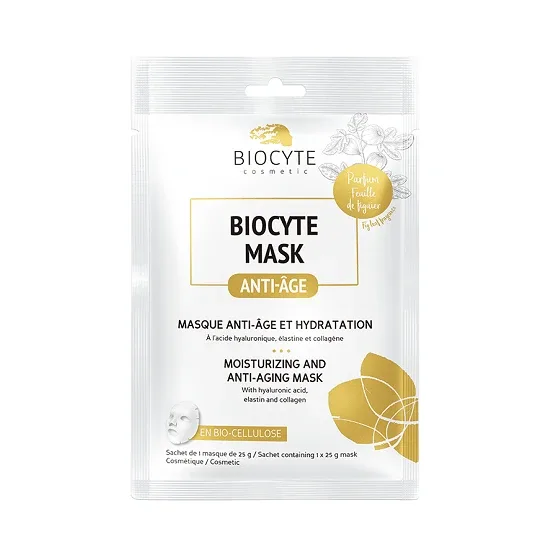 Masca hidratanta cu acid hialuronic, elastina si colagen, 25 g, Laboratoire Biocyte — preț și oferte