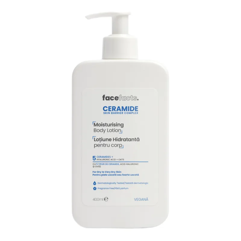 Lotiune de corp hidratanta Ceramide 400ml, Face Facts FACE FACTS CERAMIDE — preț și oferte