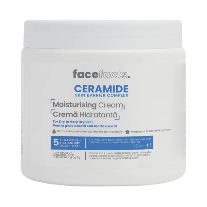 Crema hidratanta pentru ten si corp Ceramide 454ml, Face Facts FACE FACTS CERAMIDE — preț și oferte