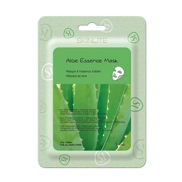 Masca tip servetel ultra hidratanta cu aloe vera si vitamina E, 23 g, Skinlite — preț și oferte