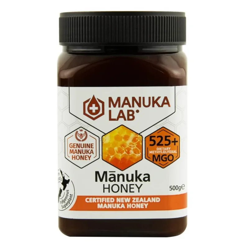 Miere de manuka MGO 525+, 500g, Manuka Lab — preț și oferte