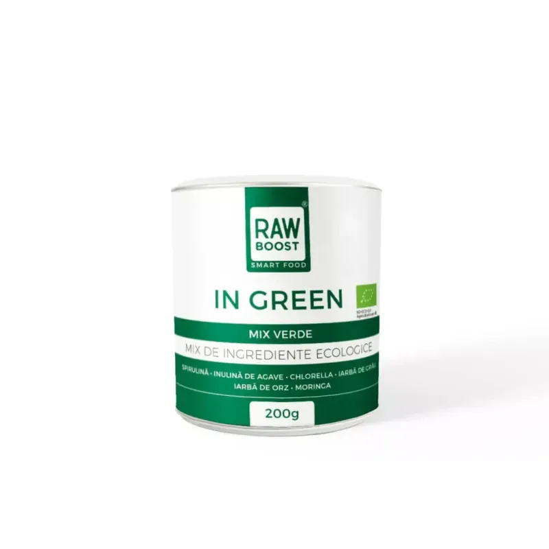 Mix verde ecologic In Green, 200 g, Rawboost Smart Food — preț și oferte