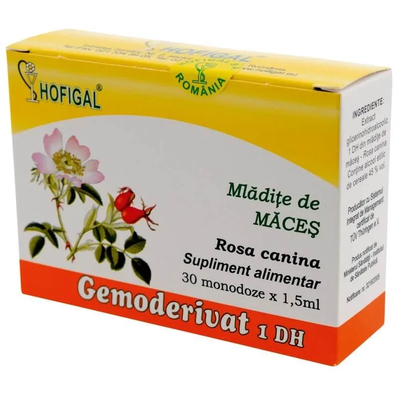 Mlădite de Maceș Gemoderivat, 30 doze, Hofigal — preț și oferte