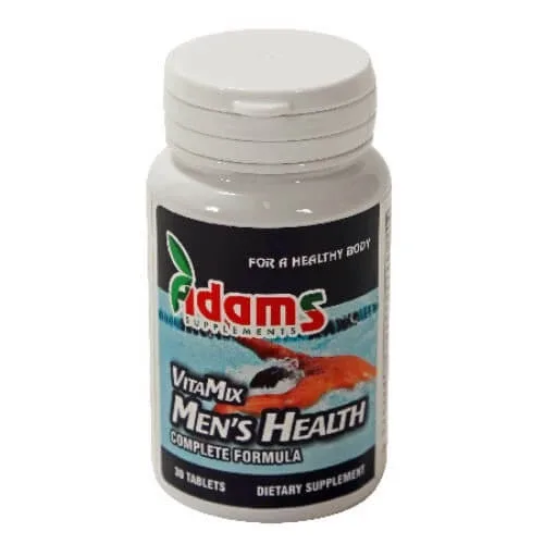 Multivitamina VitaMix Barbati, 30 tablete, Adams Vision — preț și oferte