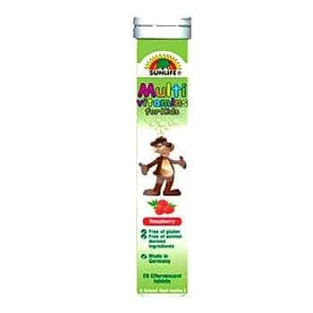 Multivitamine pentru copii, 20 tablete, Sunlife — preț și oferte