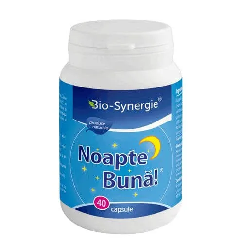 Noapte Bună, 40 capsule, Bio-Synergie — preț și oferte