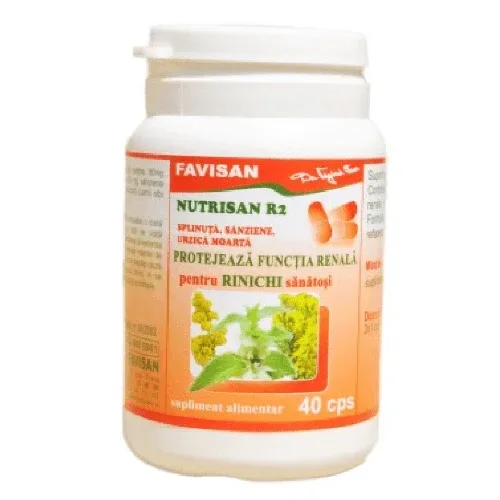 Nutrisan R2, 40 capsule, Favisan — preț și oferte