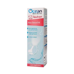 Ocean BIO-ACTIF Pediatric Nas infundat, Apa de mare hipertonica pentru copii, 100ml, Yslab