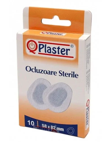 Ocluzoare sterile 58 x 82 mm, 10 bucati, QPlaster — preț și oferte