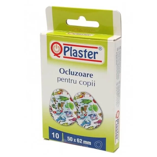 Ocluzoare pentru copii, 10 bucati, QPlaster — preț și oferte