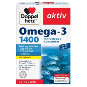 Omega-3 1400, 30 de comprimate, Doppelherz