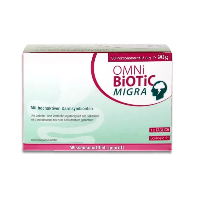 Omni-Biotic Migra, 30 plicuri, Institut AllergoSan (OmniBiotic) — preț și oferte