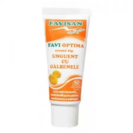 Optima unguent cu galbenele, 40 ml, Favisan — preț și oferte