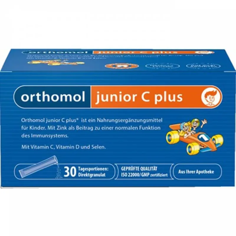Orthomol Junior C Plus, 30 plicuri, Orthomol — preț și oferte
