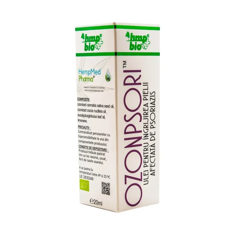 Ozonpsori ulei pentru psoriazis, 20 ml, HempMed Pharma — preț și oferte