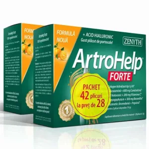 Pachet ArtroHelp Forte, 28+14 plicuri, Zenyth